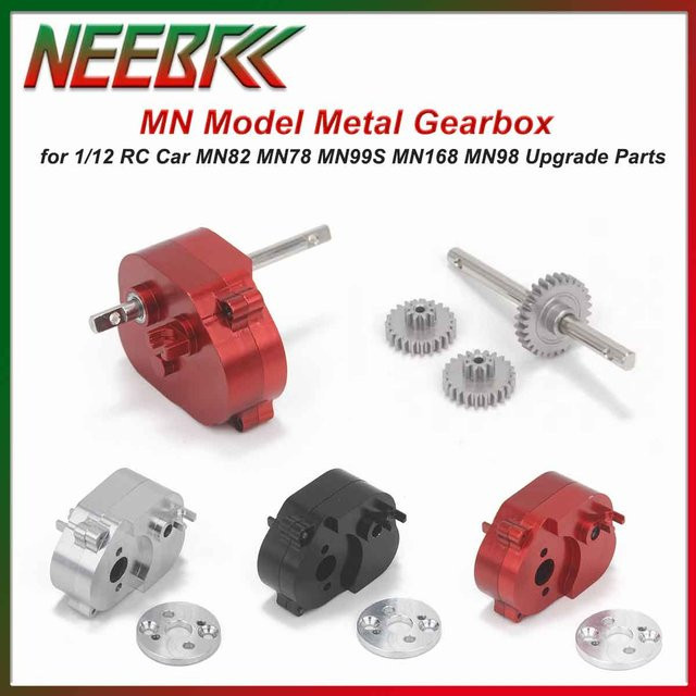 NeebRC Metall Getriebe Set für RC Crawler Upgrade Teile Zubehör, 1:12 - Bild 1