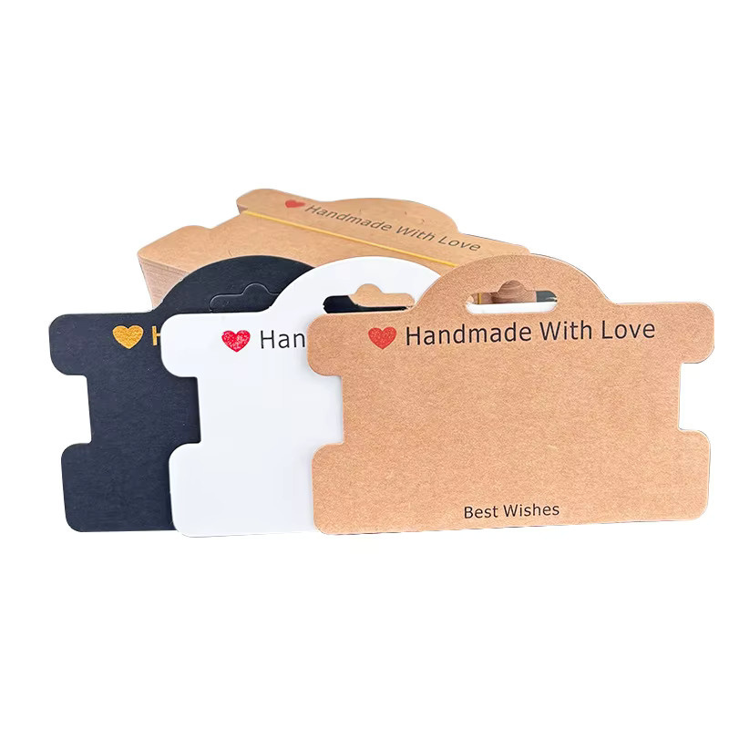 50 Stück Armband-Displaykarten aus Papier in Weiß für deine Schmuckverpackung - Bild 2