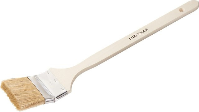 LUX-TOOLS Eckenpinsel Dispersion mit synthetischen Borsten für wasserbasierte Farben, Breite: 75 mm - Bild 1