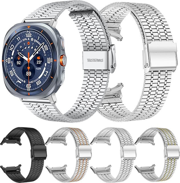 Uhrenarmband Edelstahl, Samsung Galaxy Watch Ultra, Unisex - Bild 1