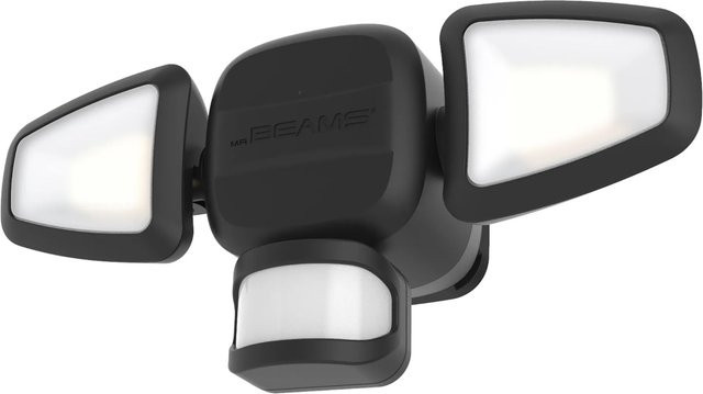 Mr Beams LED-Strahler MB3200 mit Bewegungssensor, batteriebetrieben, Schwarz-Braun - Bild 1
