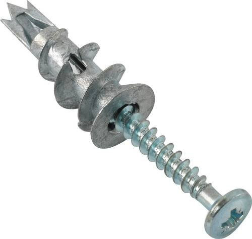 Schneider Electric Dübel aus Stahl in Silber, 100 Stück, Durchmesser: 4,5 mm, Länge: 35 mm - Bild 1