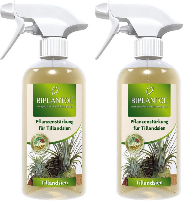 Biplantol Tillandsien Spray Pflanzentonikum für Bromeliengewächse, 2 x 500 ml - Bild 1