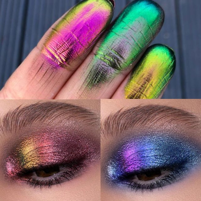 Multi-Chrome Shifting Pigments Liquid Eyeshadow, Metallic, Unisex - Bild 1