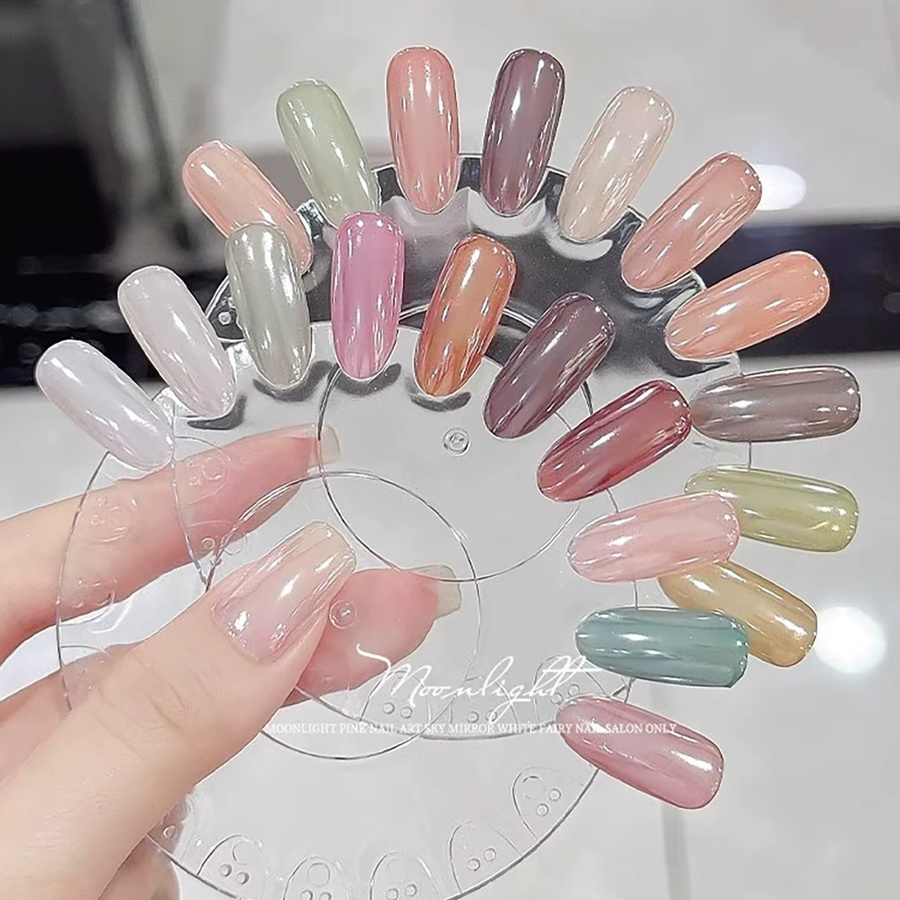 MIANEL NAIL Nagelglitzer Puder, Perlweiß, Schimmernd - Bild 2