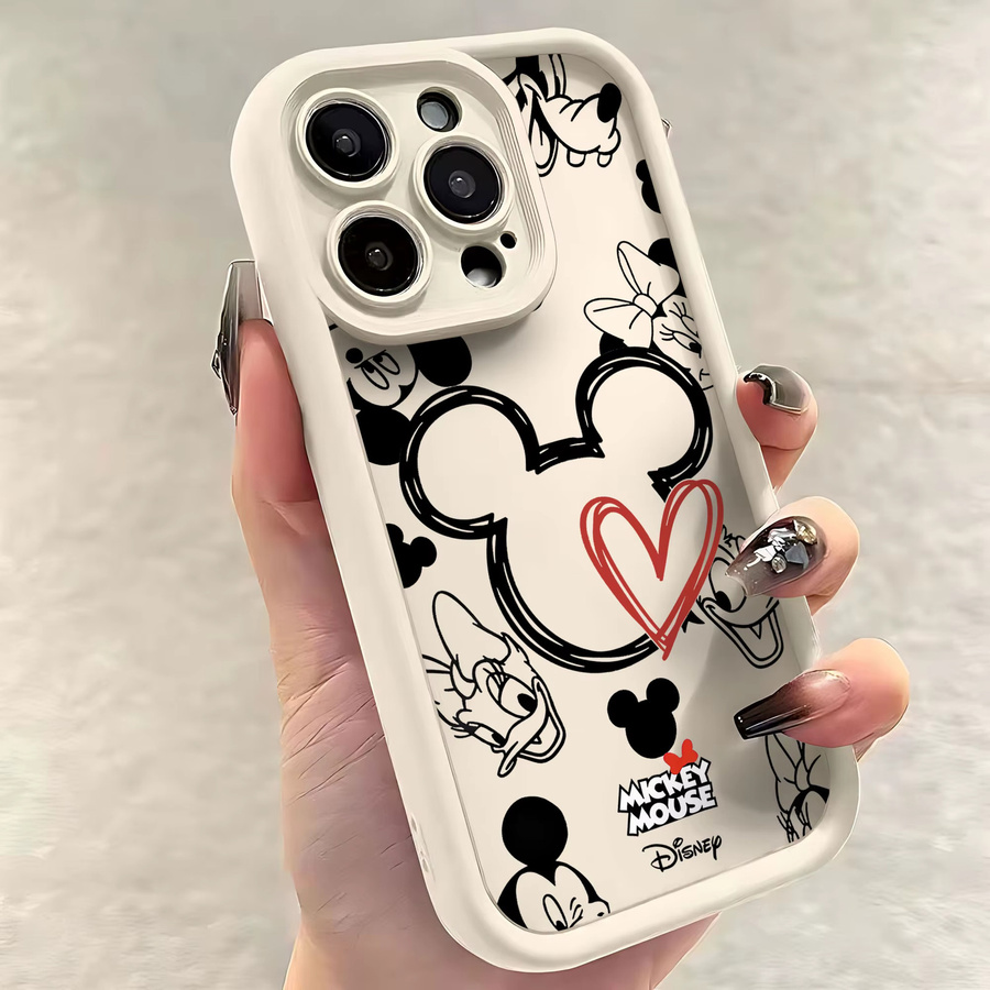 Disney Mickey Mouse Handyhülle für Xiaomi Redmi Note Serie (Modelle 7 bis 15, A5 Pro Plus, 4G/5G) aus weichem TPU in Schutzhüllen-Design - Bild 3