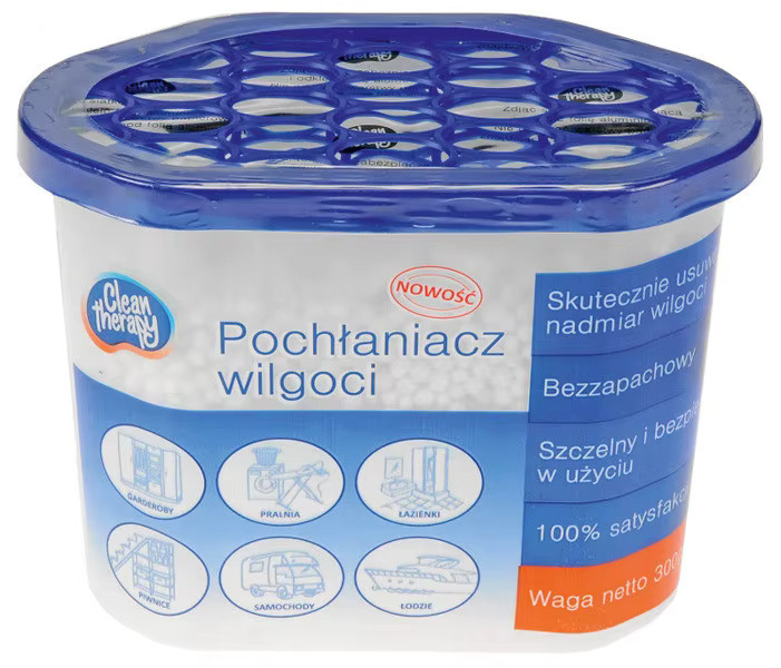Ravi 5er-Set Feuchtigkeitsabsorber-Luftentfeuchter, parfümfrei, weiß, 300 g pro Stück - Bild 2