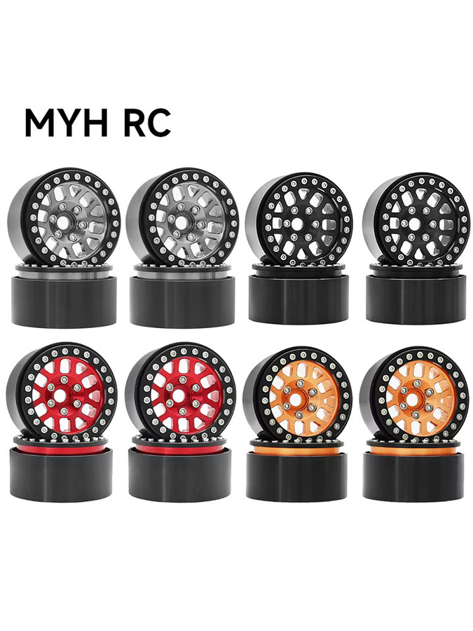 MYHRC Metall 1,9-Zoll-Beadlock-Felgennabe, Zubehör - Bild 4