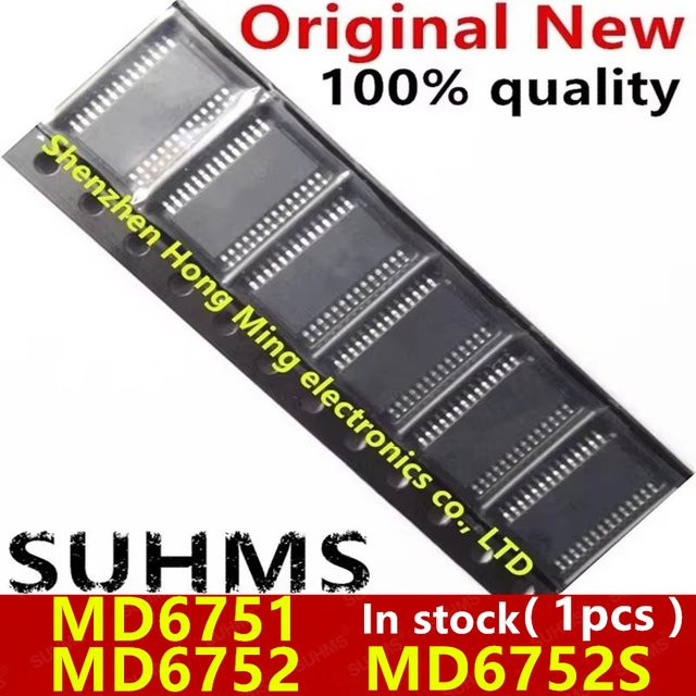 Elektronikkomponente MD6751 MD6751-L01-TL SOP-28, MD6752 MD6752-L01-TL SOP-26, MD6752S MD6752S-L01-TL und MD6752S-L02-TL SOP-30 in Schwarz - Bild 1