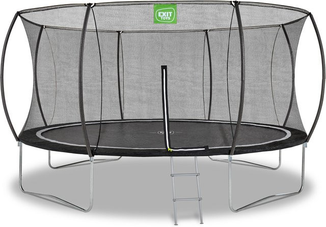 EXIT Black Edition Trampolin schwarz ø427cm - Bild 1