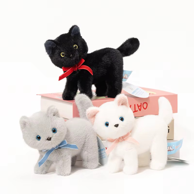 赛特嘟嘟 Katzen-Plüschpuppen, Stofftiere, 15-18cm - Bild 2