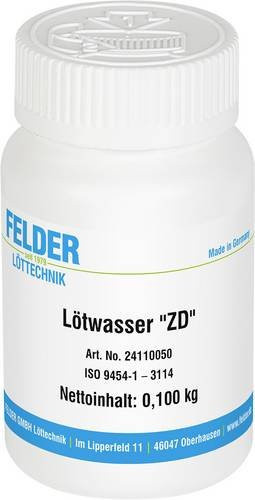 Felder ZD Lötwasser weiß 1 Stück - Bild 1