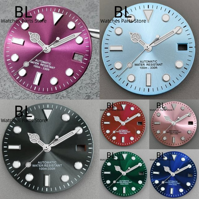 BLIGER Uhrenzifferblatt-Set, 29 mm, gray, Unisex - Bild 1