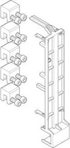 ABN Sammelschienenverbinder-Satz Feld/Feld 250A 5pol GSV50N - Bild 1