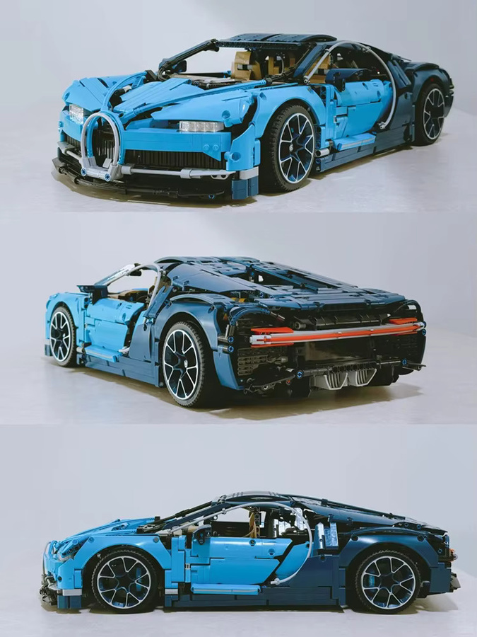 Potdemiel Super Speed Technik Sportwagen-Modell, 1:8 Maßstab, Baukasten - Bild 5