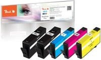 HP 912 Tintenpatronen Spar Pack Plus PI300-971 Set mit Schwarz, Cyan, Magenta, Gelb und Multicolor für Inkjet-Drucker - Bild 1