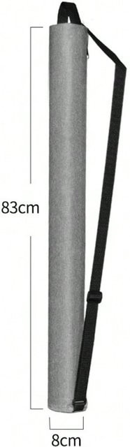 MTMA Thermoisolierbeutel Zylinder für Bier und Dosen in Grau, fasst bis zu 7 Dosen - Bild 1