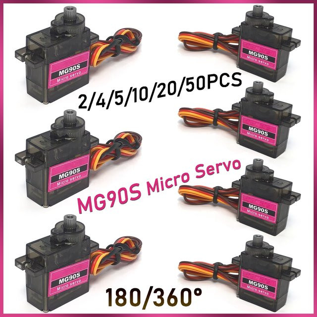 YSIDO MG90S Servo, Metallgetriebe, Verbesserte Version - Bild 1