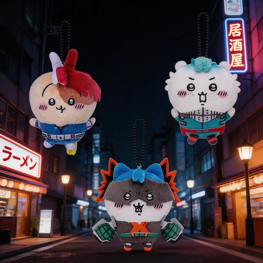 Bandai Anime-Cartoon-Helden-Akademie-Kollaborations-Plüschtierfigur Kuroguchi Bakuhou Shinsuke Gongyo Zonfu, Plüsch / Textil, Bunt / Mehrfarbig - Bild 2