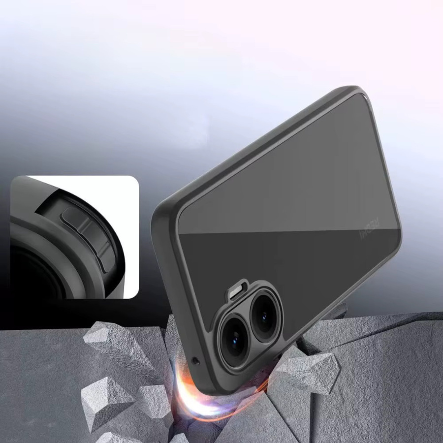 Stoßfeste transparente Handyhülle für Xiaomi Redmi Turbo 4 Pro und Redmi Turbo 4 mit harter Stoßstange - Bild 2