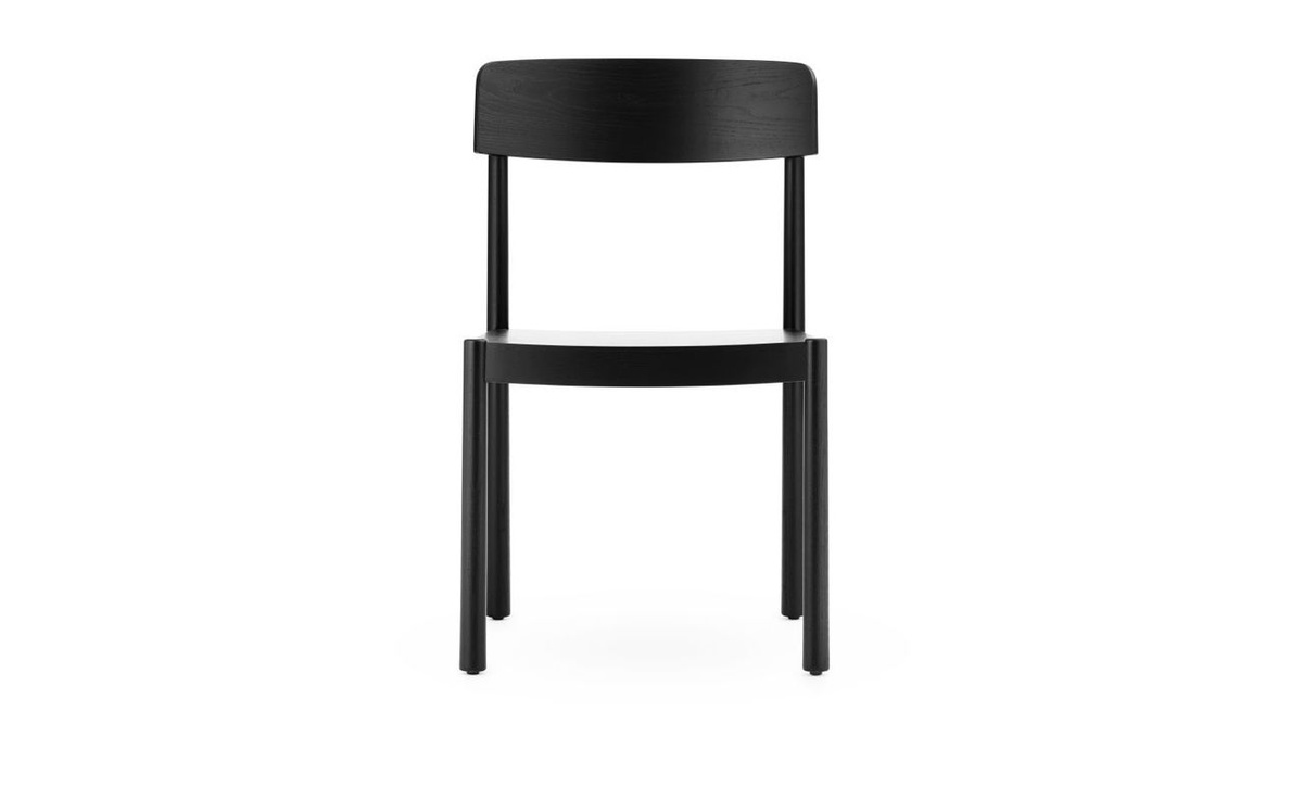 Normann Copenhagen Timb Stuhl aus Holz in Schwarz matt - Bild 2