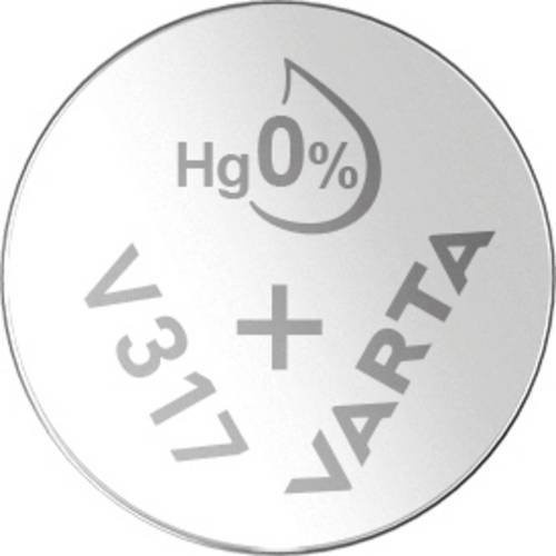 Varta Knopfzelle 317 Silberoxid 1.55 V mit 10.5 mAh - Bild 1