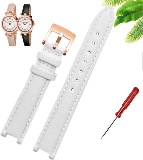 Folli Follie Uhrenarmband Leder, Weiß, Damen - Bild 1