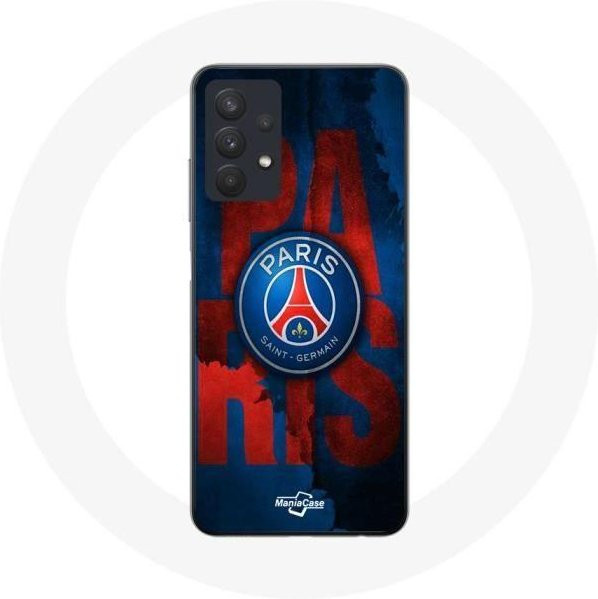 MANIACASE Handyhülle für Samsung Galaxy A32 5G mit PSG Logo in Rot - Bild 1