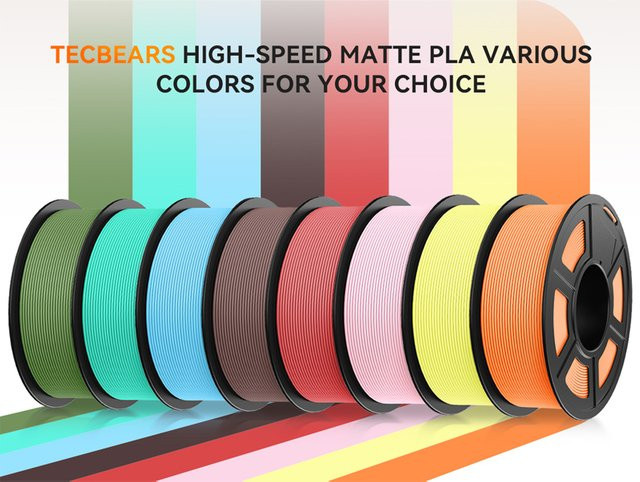 JAYO PETG PLA Plus Filament 1,75mm Set 10 Rollen für FDM 3D-Druck in verschiedenen Farben - Bild 1
