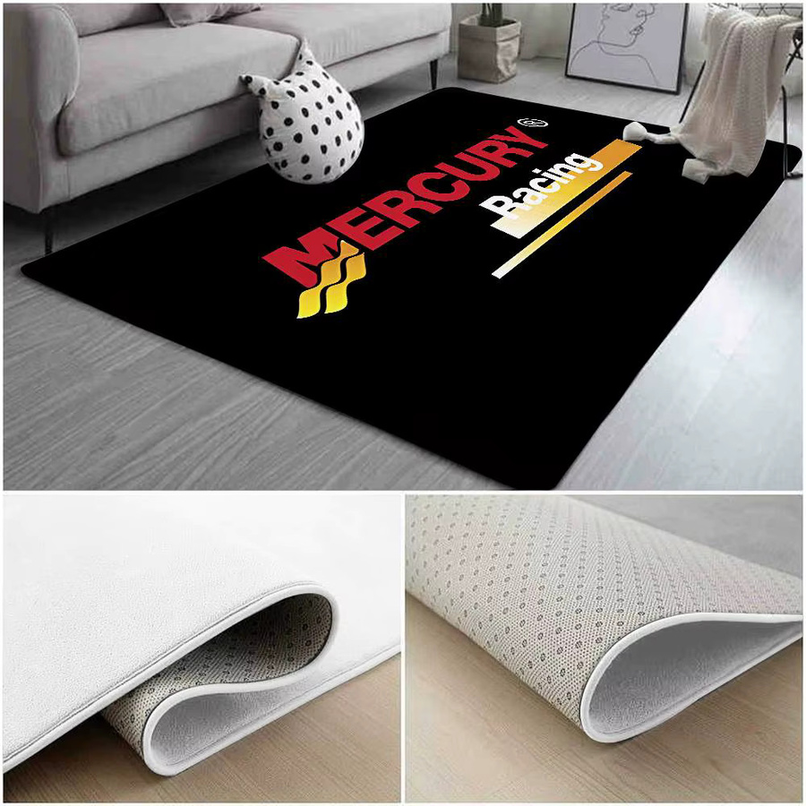 Mercury Racing Antirutschmatte für Badezimmer und Eingangsbereich, schwarz, B/T: 60 x 40 cm - Bild 5