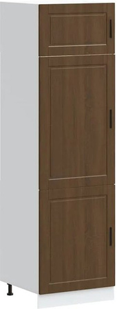 vidaXL Küchenschrank Porto in Eiche Braun aus Holzwerkstoff, B/T/H: 60 x 57 x 207 cm