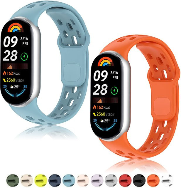 OAKCHARM Uhrenarmband TPU, Xiaomi Mi Band 10 9 8, Unisex - Bild 1