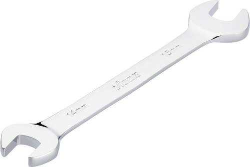Vigour Doppel-Maulschlüssel Silber, Schlüsselweite 14 mm und 15 mm - Bild 1