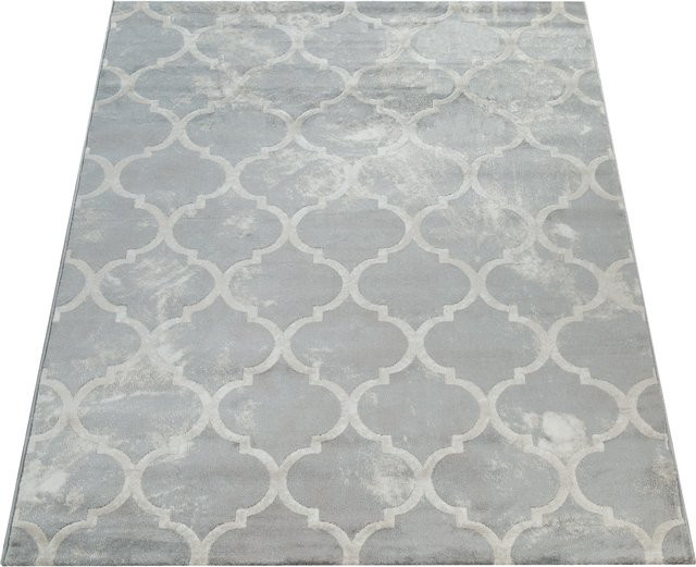 Teppich Victoria in Grau mit Ornament-Design, orientalisch, B/B: 60 x 100 cm - Bild 1