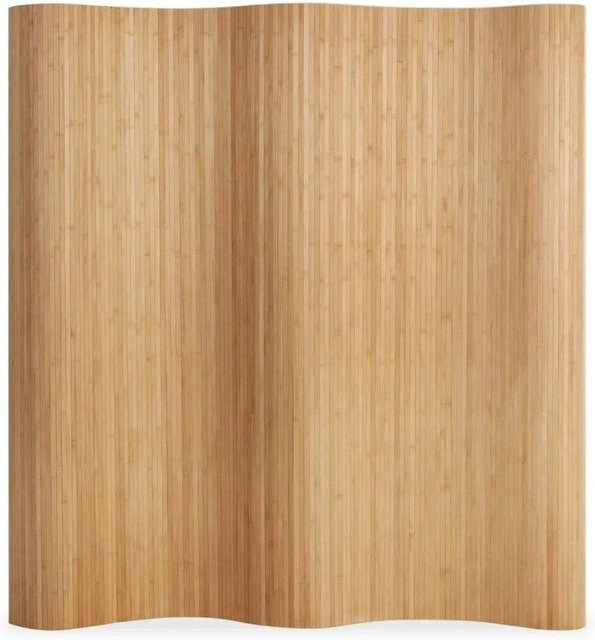 Homestyle4u Paravent Raumteiler aus Bambus in Braun, B/H: 250 x 200 cm - Bild 1
