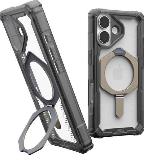 Urban Armor Gear MagSafe Hülle Plasma XTE für Apple iPhone 17, Grau, Transparent - Bild 1