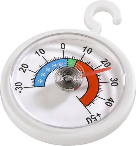 Xavax Analoges Kühl- und Gefrierschrank-Thermometer in Weiß (00111309) - Bild 1