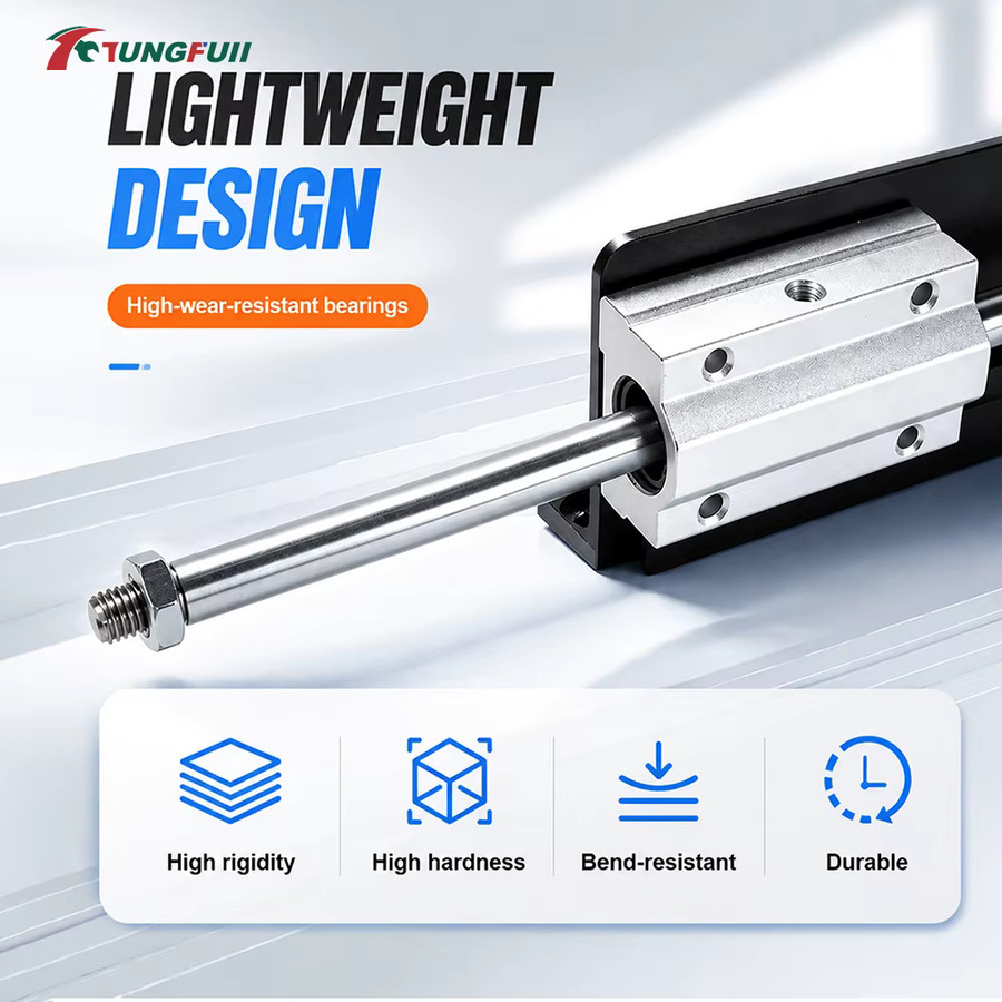 Tungfull 24V Linearbewegungssystem mit oszillierender Bewegung, einstellbarer Hub von 6-20 cm, Getriebemotor-Kit mit doppelt verstellbarem Montageständer - Bild 5
