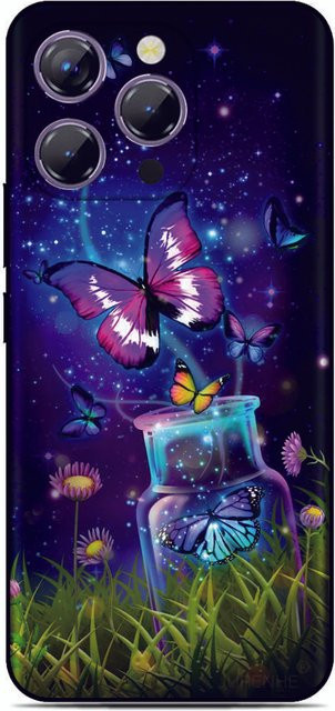 Schmetterling Foto Handyhülle für ZTE Blade A76 A75 A73 A72 A71 A56 A55 A54 V80 Pro A35 Core A36 A51 Lite A34 A31 Plus A5 in Multicolour - Bild 1