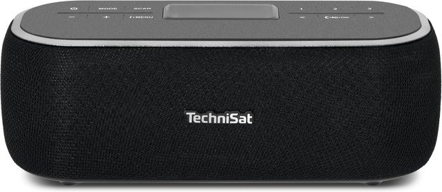 TechniSat VIOLA BT 1 tragbarer Bluetooth-Lautsprecher mit DAB+ und UKW in Schwarz/Grau mit 6 W - Bild 1