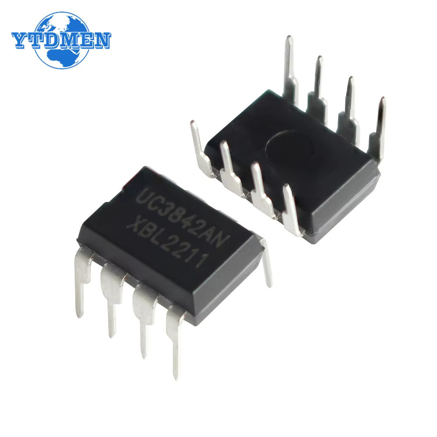 YTDMEN 10 Stück IC Chip Set High-PWM-Strommodus-Controller UC3842AN UC3843AN UC3843BD UC3845AN in Schwarz - Bild 2