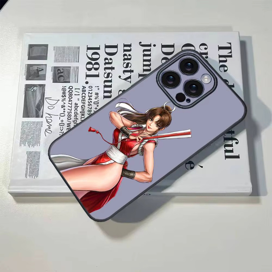 Mai Shiranui Handyhülle mit starker magnetischer Anziehung in Multicolour für iPhone 12 13 14 15 16 Pro Max mini Plus - Bild 2