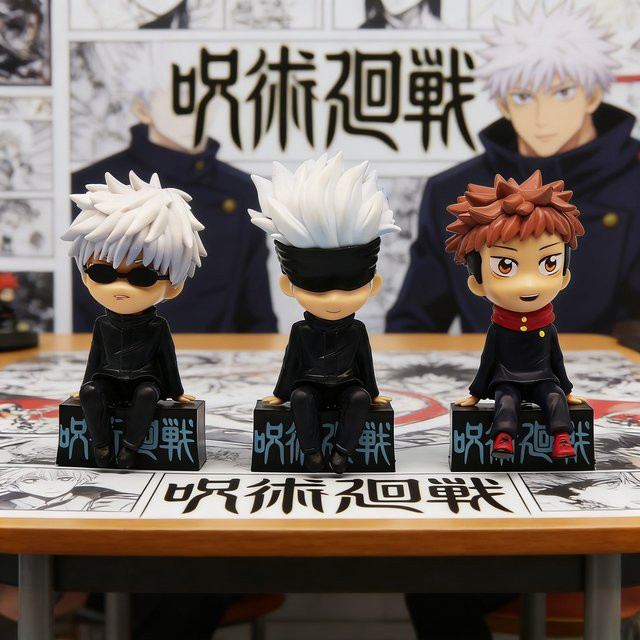 Bandai Jujutsu Kaisen Itadori Yuji Satoru Gojo, Actionfiguren, 1-3-teiliges Set - Bild 1