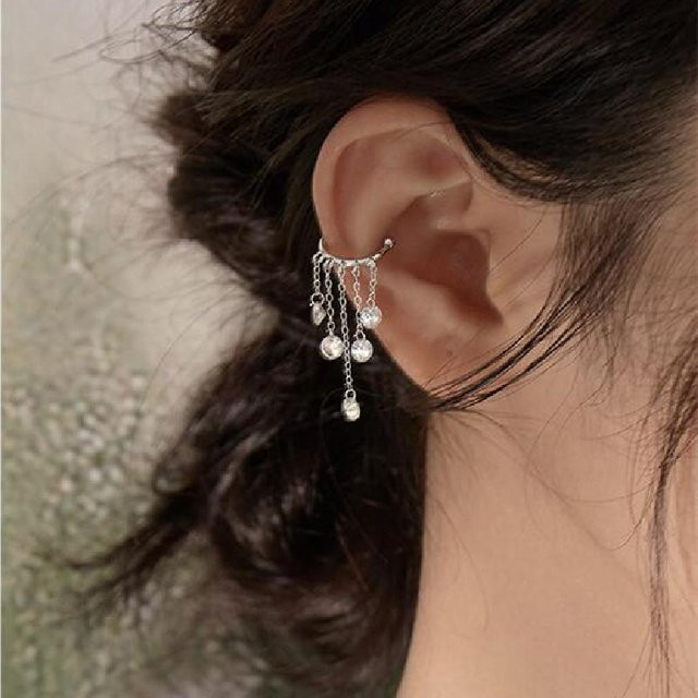 Wucifang Jewelry Ohrringe, 925 Silber, Perle, Damen - Bild 1