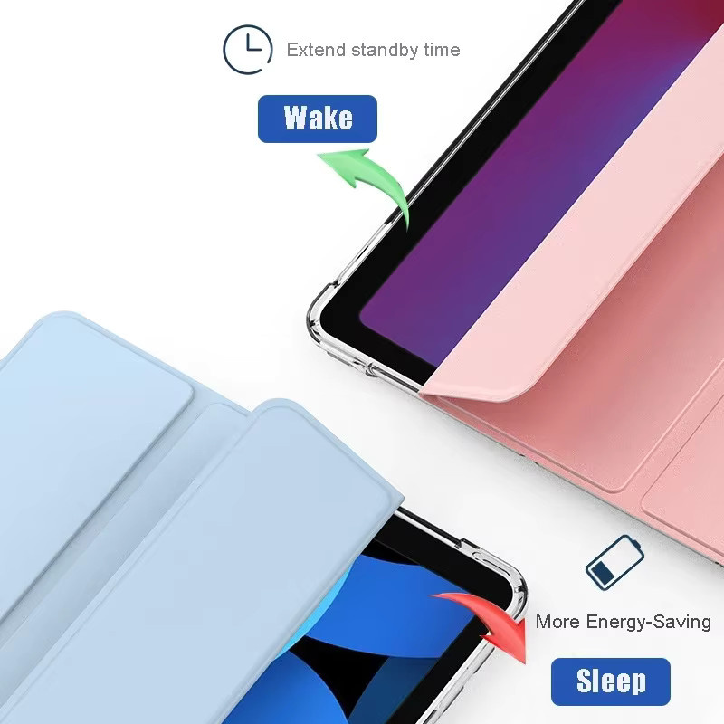 Schutzhülle für Xiaomi Pad 5, Pad 6 Pro, Redmi Pad und Redmi SE 2023 mit Stifthalter in Lila - Bild 4