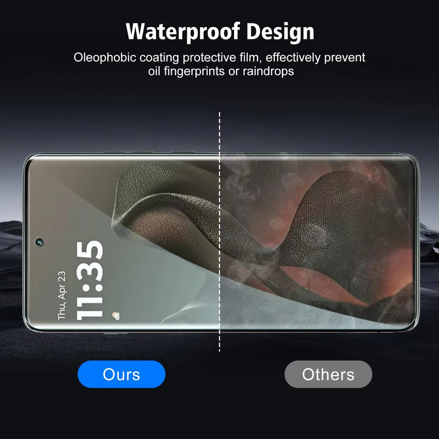 Displayschutzfolie aus gehärtetem Glas für Motorola Edge 60 50 40 S50 Fusion Pro Neo und G85, transparente 3D Vollabdeckung in HD-Qualität - Bild 2