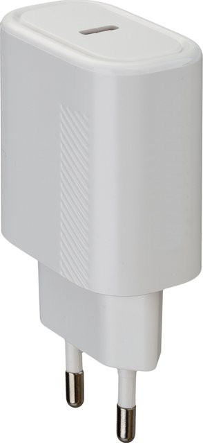 NOVAC USB Type-C Schnell-Reiselader 20 Watt Ladegerät in Weiß - Bild 1