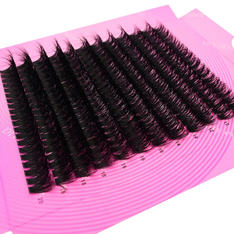 Anlinnet Künstliche Wimpern, Black, Damen, Natürlich - Bild 4