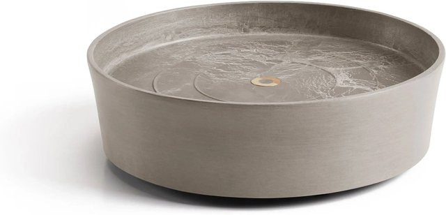 Ecopots Untersetzer Amsterdam Rollen Taupe, Durchmesser: 28,7 cm, Höhe: 8,3 cm - Bild 1