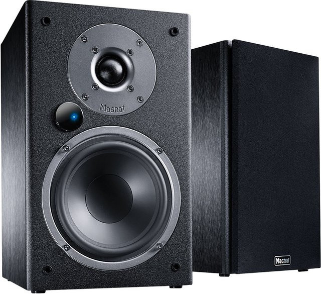 Magnat Monitor Reference 2A Regallautsprecher Paar, Aktivlautsprecher in Schwarz mit Bluetooth und HDMI - Bild 1